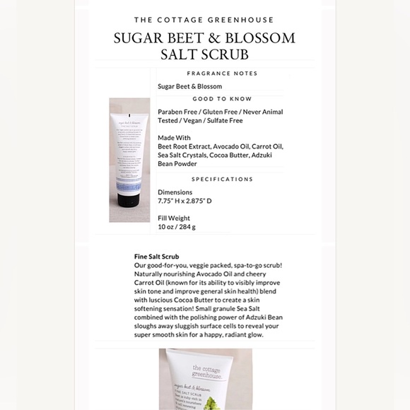 NEW RARE The Cottage Greenhouse Sugarbeet & Blossom 2PC Set - Picture 5 of 8